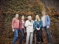 Žákovský tým s Marií Sulíkovou