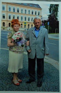 Ariana Petrová and her husband Jan Petr - wedding anniversary.