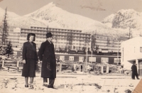 Witness with her brother in Masaryk´s sanatorium in Vyšné Hágy in 1938
