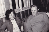 witness with her husband in 1973