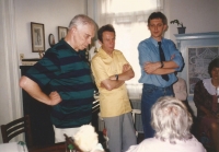 With Ivan Medek, 1993