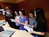 Žákovský tým v rozhlase