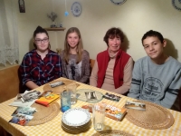 Žákovský tým s Marcelou Ulrichovou