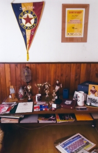 Síň slávy Josefa Vojty na jeho chatě