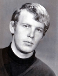 Jan Zajíc / a photo from the military ID/ January 1969