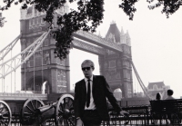 Jaroslav Zajíc in London / 1969