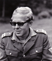 Jaroslav Zajíc in Slovakia during his military service / 1973