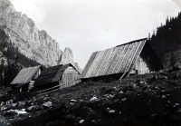 Jiří Langer / journey 1957 / a chalet in Tatra mountains  / Poland