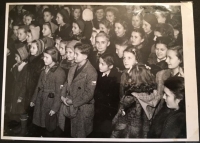 V roce 1946 před zájezdem Kühnova dětského sboru do Polska