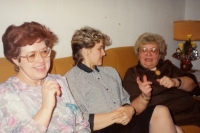 Miroslava Šmuková první zleva na snímku přibližně z roku 1995
