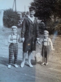 Eva Číhalová se syny Martinem a Michalem