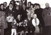 When Jiří's parents celebrated their gold wedding anniversary, at which occasion, the whole family assembled.