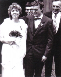 Svatba syna Tomáše s Dášou, 8. 10. 1988