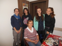 Naděžda Kantová with students team