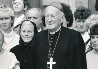Cardinal František Tomášek. Photograph by Josef Chroust