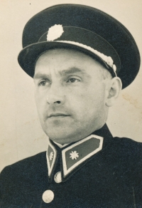 Witness' father, František Voborský. 1947-1948

