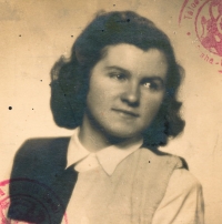 Blažena in 1947 