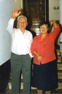 Manželé Antonín a Jarmila Vaculkovi, 1998