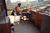 In the friend´s flat in Canada in 1982