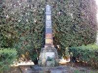 Memorial of the victims of the World War I and II in Vranová Lhota	