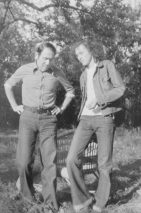 Vít Pelikán s otcem Vladimírem Pelikánem