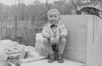 Vít Pelikán v dětských letech