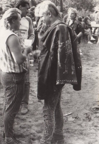 Rok 1987/1988, Klatovy, Václav Žufan (napravo)