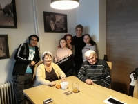 Nahrávání pamětníka pro projekt Příběhy našich sousedů