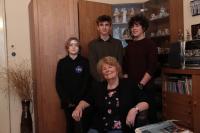 Fotogragie dětí z projektu Příběhy našich sousedů s paní Mihalovičovou 