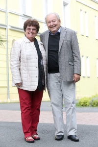 S manželkou Marcelou