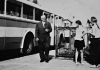 Manžel Marie Halfarové Arnošt, 70. léta