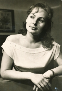 Jana Werichová in 1955