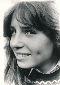 Fanynka Werichová before her mother 's death, 1980