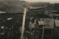 Kapela Kilashica Band na tajném rockovém festivalu v Oskavě v roce 1987 