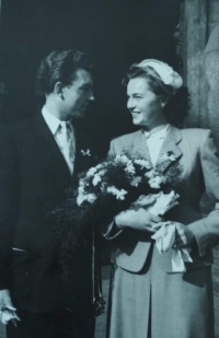 Novomanželé Cihelkovi