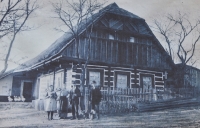 Rodný dům Františka Štilce v Bukovině, cca 1910