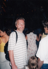 Miroslav Anton na dovolené v Itálii (rok 1993)