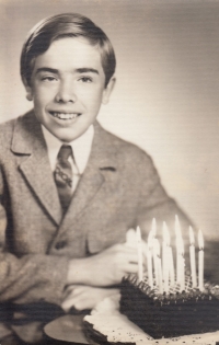 Miroslav ve svých třinácti letech (rok 1972)