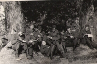 Na vojně v roce 1968