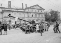 Invaze vojsk Varšavské smlouvy, kulturní dům Slavie, České Budějovice, 22. srpen 1968