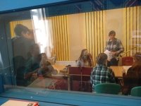 Žákovský tým v Českém rozhlase