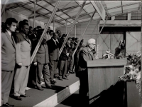 Návštěva prezidenta Ludvíka Svobody v Plzni a ve Škodových závodech 11. 9. 1968