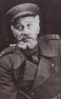 Herec Jaroslav Marvan, fotil pamětník, asi 1946