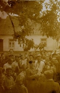 Lhota Rapotina, dny osvobození 1945