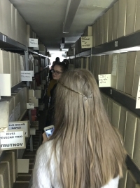 Visiting archive in Trutnov