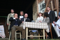 Zátopa - Divadelní hra sepsaná Milošem Doležalem - příběhy z místních kronik (zatápění Zahrádky Želivkou) / Pejškovna 2010