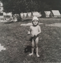 Myra Zelinková ve 3 letech