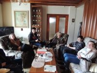 Natáčení rozhovoru pro projekt Příběhy našich sousedů