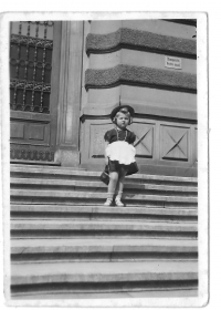 Alice Vaňkátová v dětství