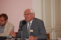 Josef Jančář at a conference